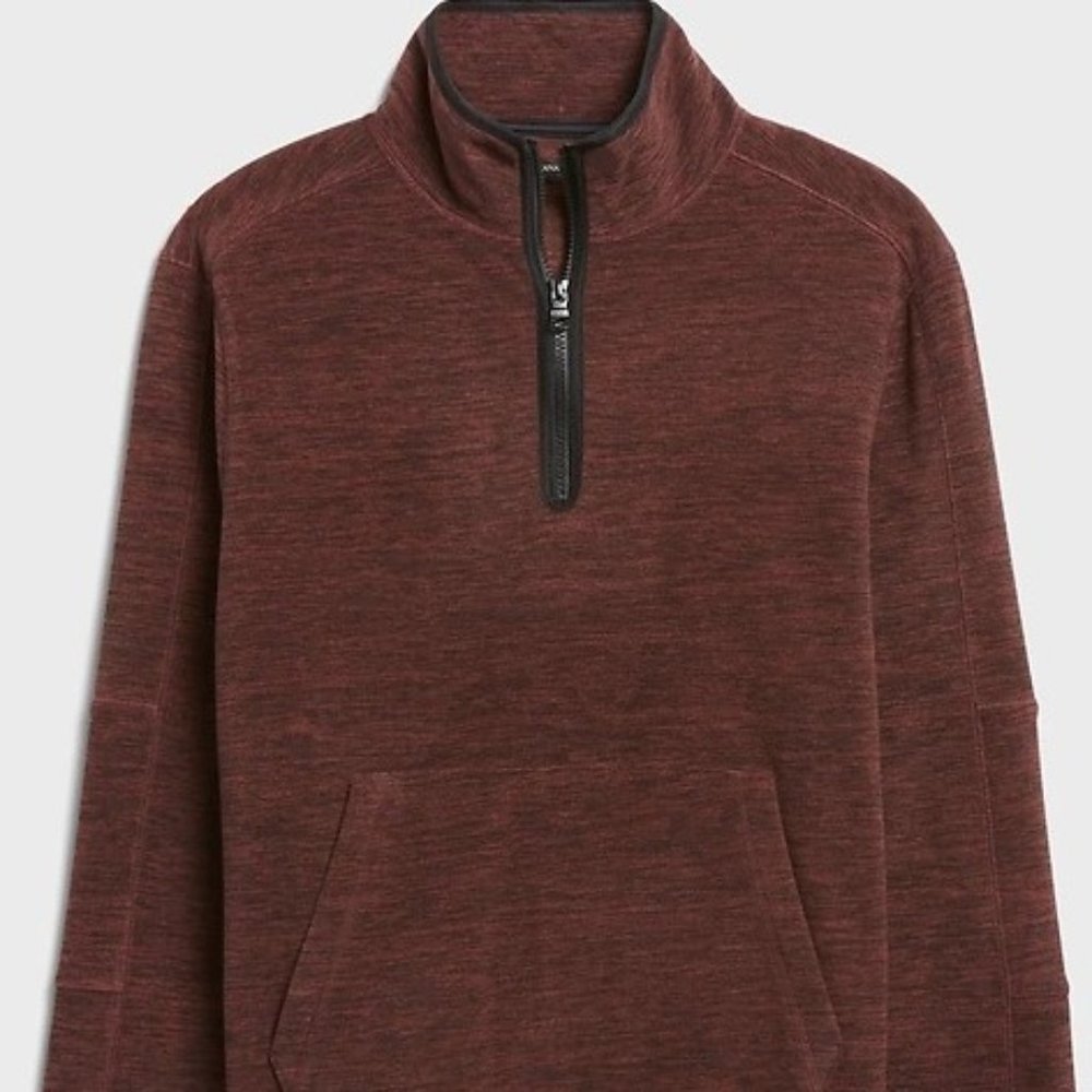 Banana Republic Arctic Fleece Half-Zip Sweatshirt